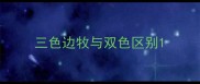 三色边牧与双色区别
