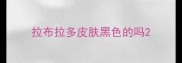 拉布拉多皮肤黑色的吗