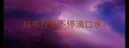 拉布拉多不停滴口水