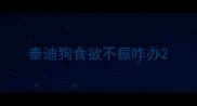 泰迪狗食欲不振咋办
