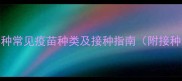 狗狗狂犬疫苗全5种常见疫苗种类及接种指南附接种流程与注意事项