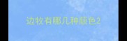 边牧有哪几种颜色