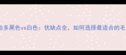 拉布拉多黑色vs白色优缺点全如何选择最适合的毛色