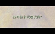 拉布拉多玩啥玩具