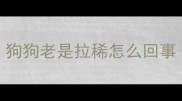 狗狗老是拉稀怎么回事
