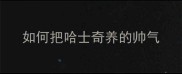 如何把哈士奇养的帅气