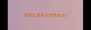 狗狗拉屎果冻状带血丝