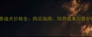 白色泰迪犬价格全购买指南饲养成本与养护技巧