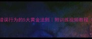 哈士奇纠正错误行为的5大黄金法则附训练视频教程附训练案例